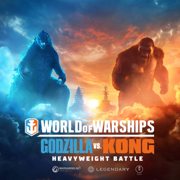 《哥吉拉大战金刚》将降临《战舰世界》延续怪兽王座海上争霸战