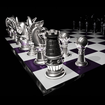 《勇者斗恶龙 达伊的大冒险》推出哈德拉亲卫骑团银制国际象棋组 要价 300 万日圆