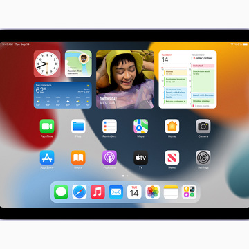 苹果释出 iPadOS 15 更新 透过“多工处理”和“键盘快速键”来完成更多任务
