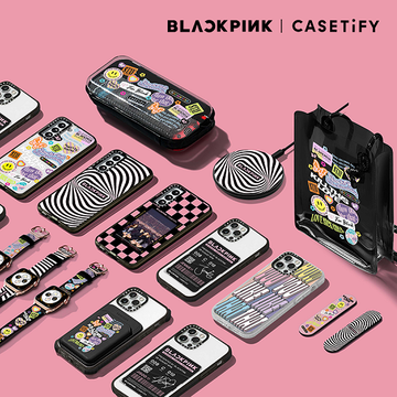 CASETiFY 携手韩国人气女团 BLACKPINK  推出限量粉黑系电子生活配件