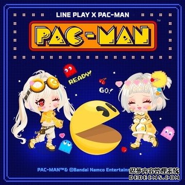 《LINE PLAY》与人气游戏角色“PAC-MAN”合作开跑